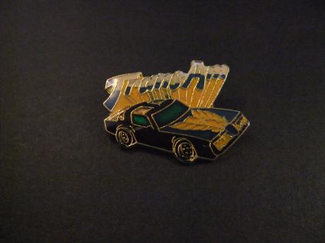 Pontiac Firebird Trans Am tweede generatie (1970-1981) auto van Knight Rider geel opdruk
